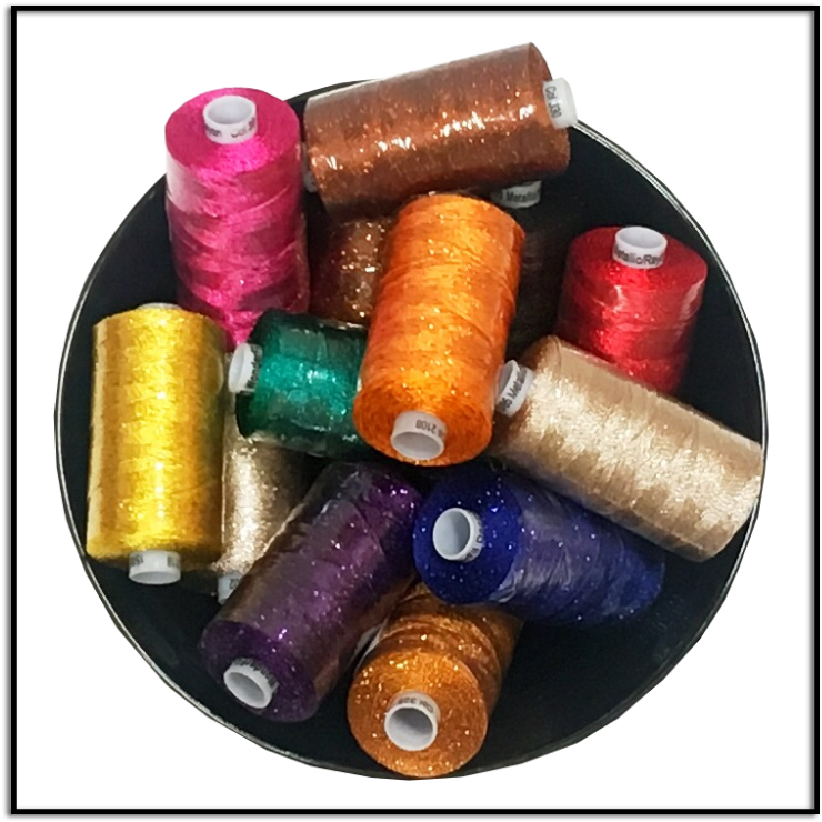 Wonderfill Dazzle Specialty Thread Perfect For Sergers - Bead (740x740), Png Download