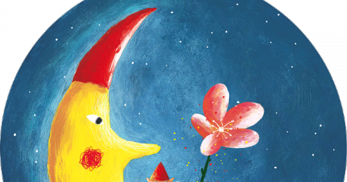 Pinzellades Al Món - Moon (500x263), Png Download