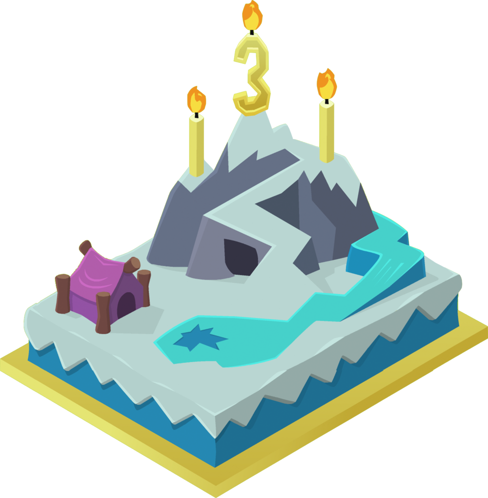 Birthday Cake Assset Pack Png Animal Jam Birthday - Birthday Cake (1000x1021), Png Download