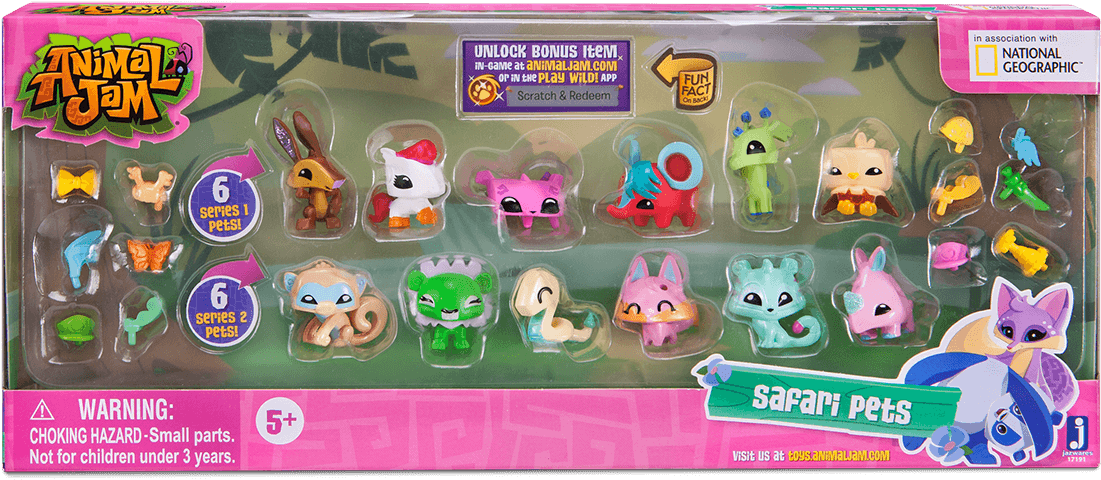 animal jam safari pets playset