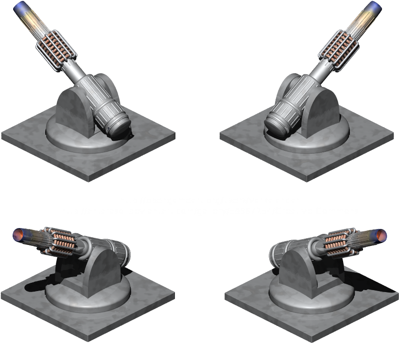 Hjm Fusion Cannon Alpha - Cannon (1000x750), Png Download