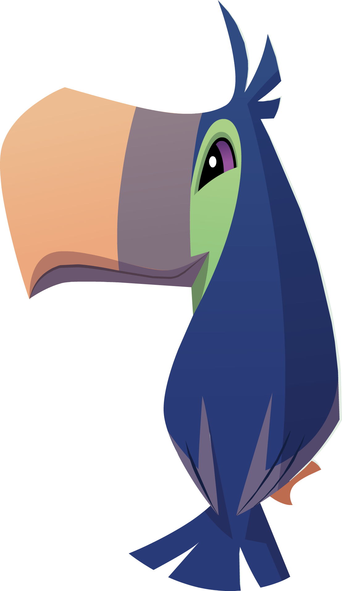 Image - Animal Jam Toucan Png (1108x1911), Png Download