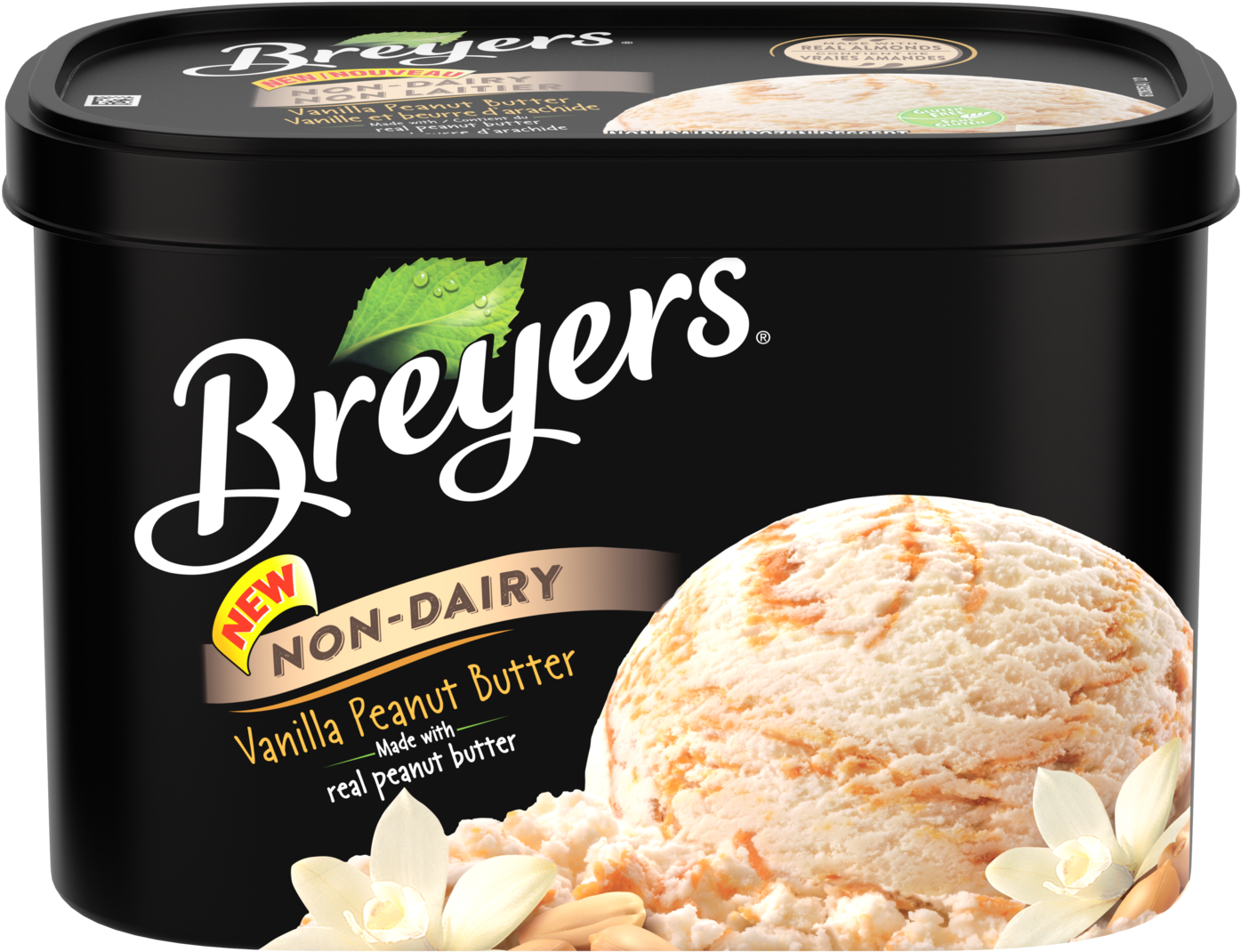 Breyers Non-dairy Vanilla Peanut Butter - Breyers Non Dairy Vanilla Peanut Butter (1500x1500), Png Download
