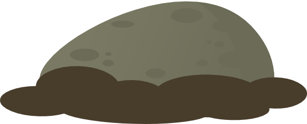 How To Set Use Firebog Stone Moss Clipart (600x243), Png Download