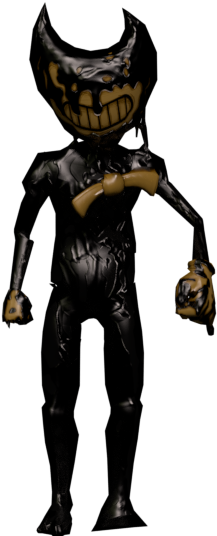 Nossa Men Eu So Bugadão - Inked Bendy And The Inkmachine (303x540), Png Download