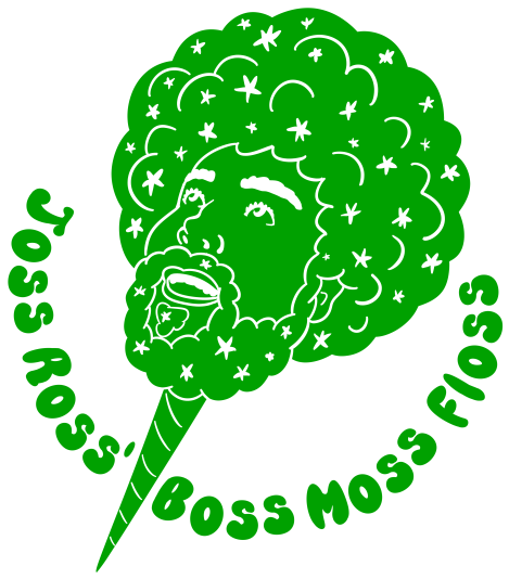 File - Mossfloss1 - Joss Ross Boss Moss Floss (540x612), Png Download