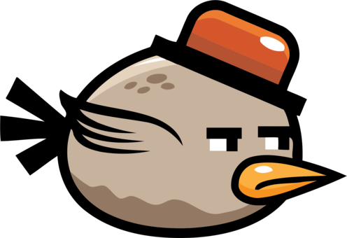 Blue Flappy Bird Flappy Bird New Sprite - Bird Sprite (496x340), Png Download