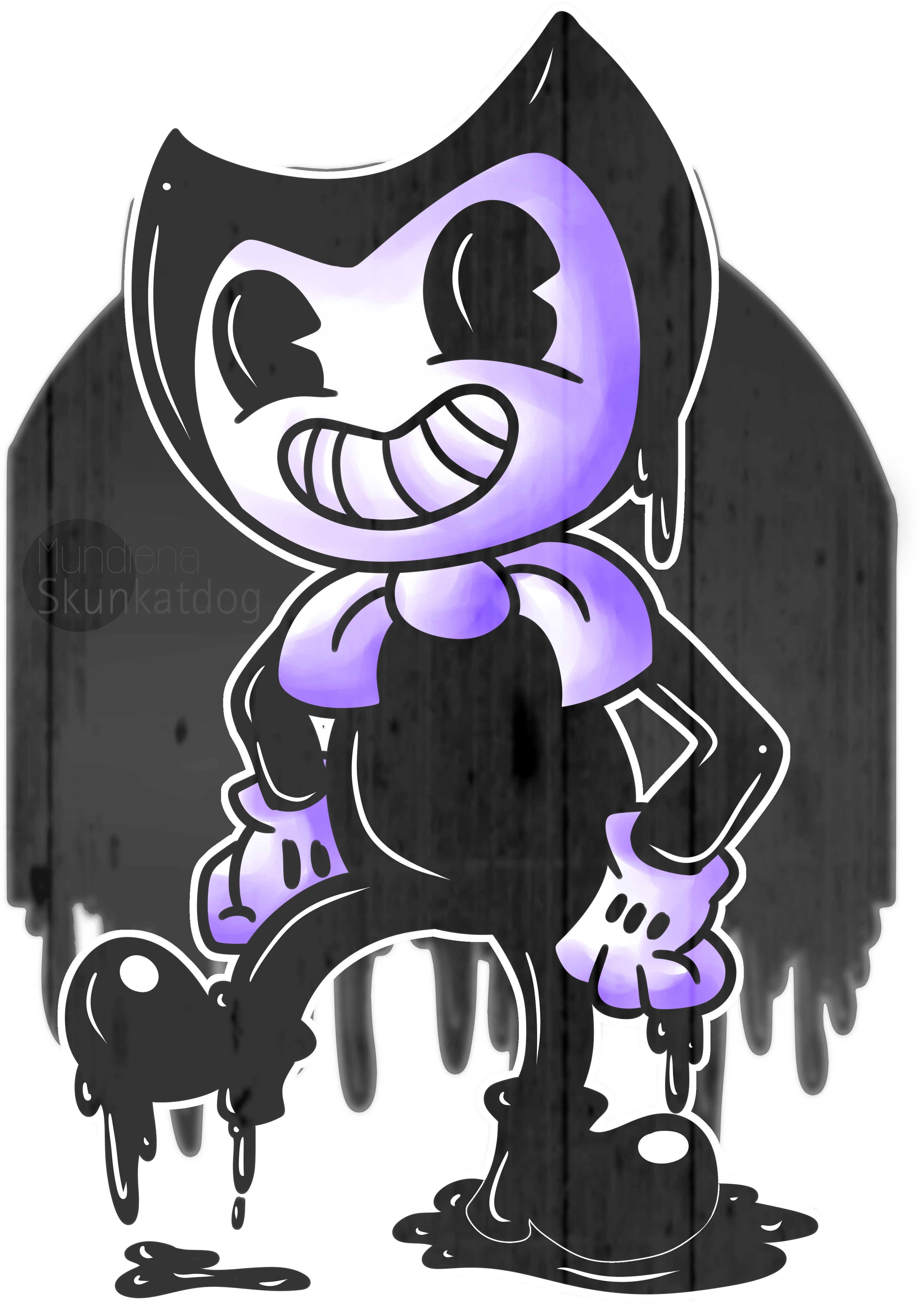 Bendy - Illustration (3508x5000), Png Download