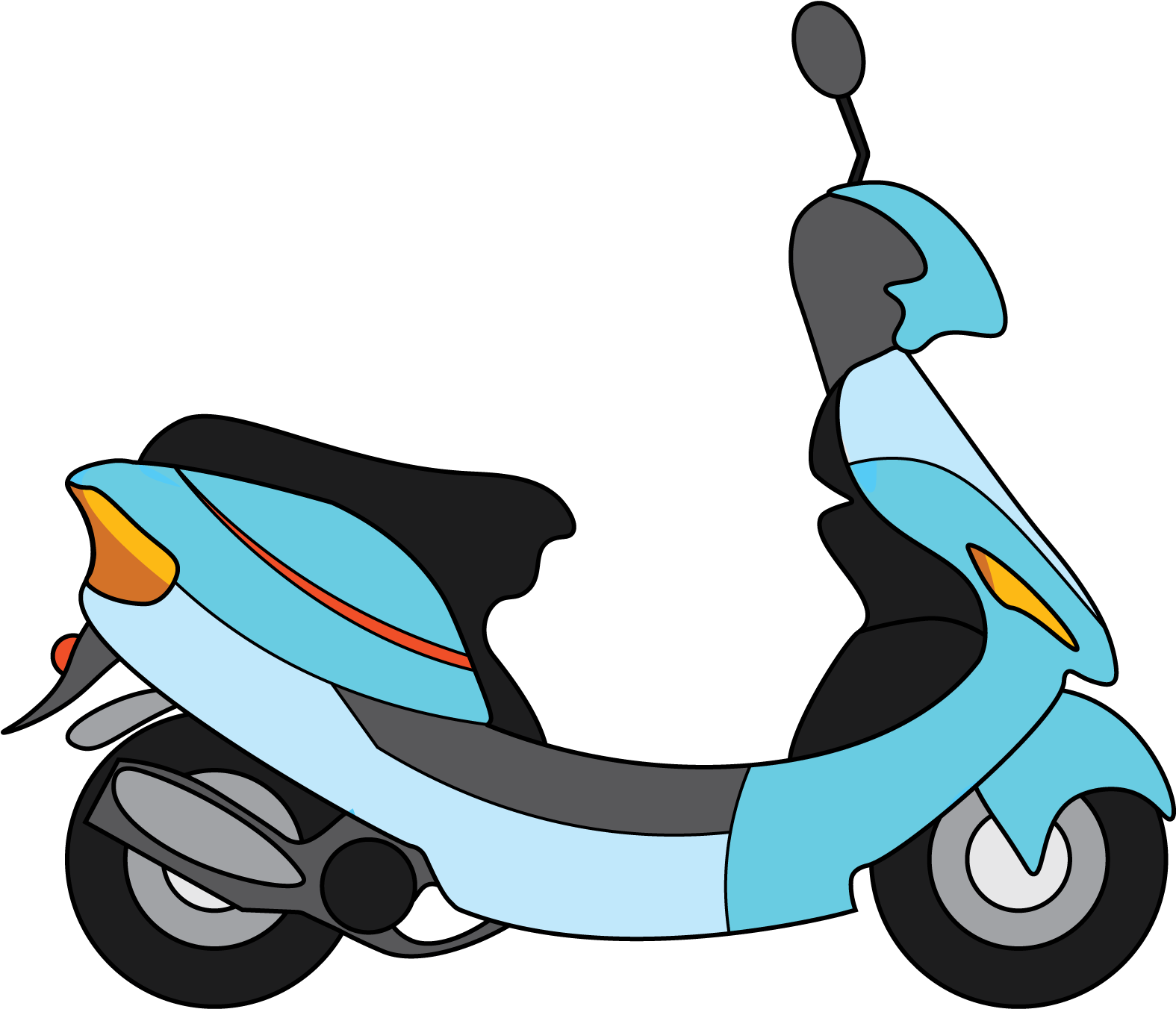 Kind Of Like Flappy Bird, But With A Lot More Doo - Scooter (2000x2000), Png Download