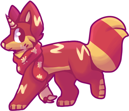 Animal Jam Wolf Art By Suitcasedog - Animal Jam Wolf Art (500x500), Png Download