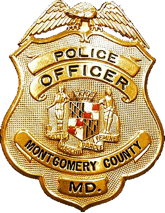 Montgomery County Police Badge - Police (329x424), Png Download
