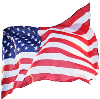 The Images Of The Chinese And American Flags And Of - Flag Of The United States (360x340), Png Download