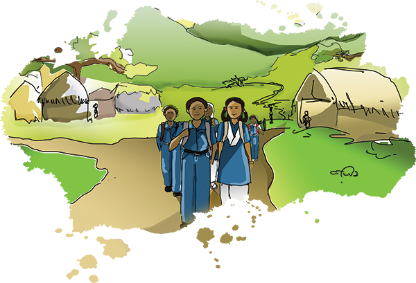 In 2005, Neg-fire Found This World - Cartoon (600x409), Png Download