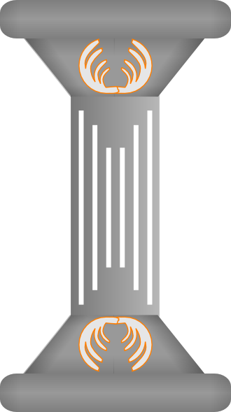 How To Set Use Column Pillar Clipart (330x589), Png Download