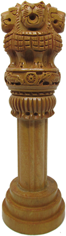 Wooden Ashoka Pillar Vastu Enhancer & Remedy - Ashok Stambh In Transparent (800x800), Png Download