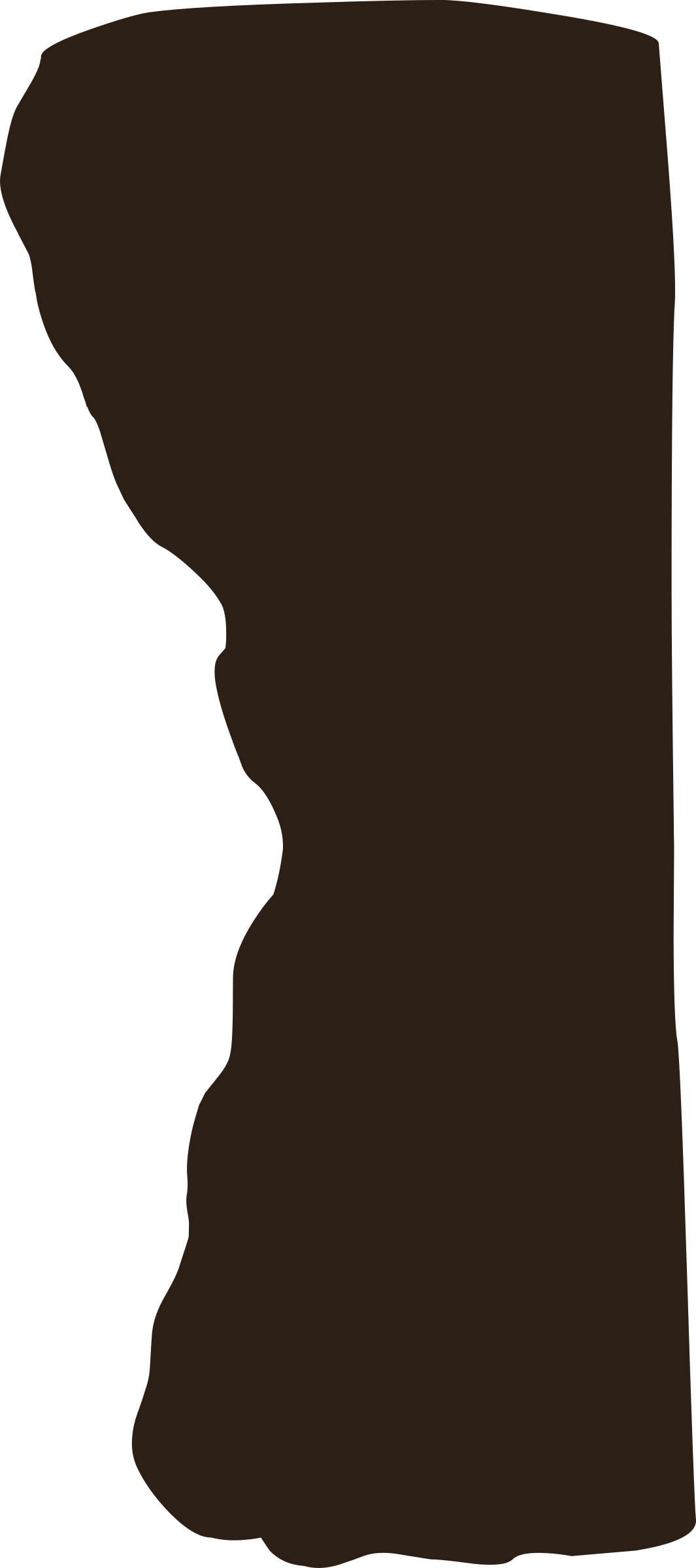 How To Set Use Crosssection Underground Pillar Clipart (264x595), Png Download