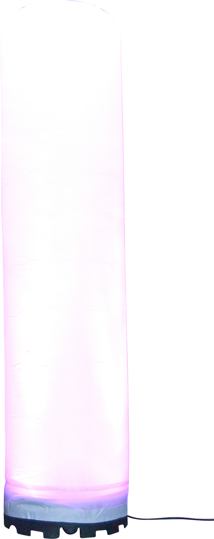 Led Advertising Pillar White - Darkness (1000x2097), Png Download