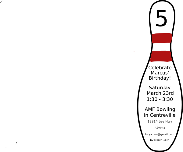 Bowling Pin Clip Art (600x500), Png Download