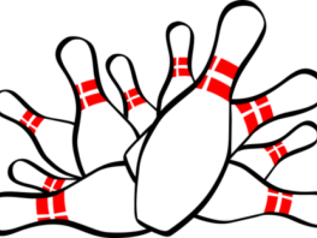 Bowling Pin Clipart - Strike (640x480), Png Download