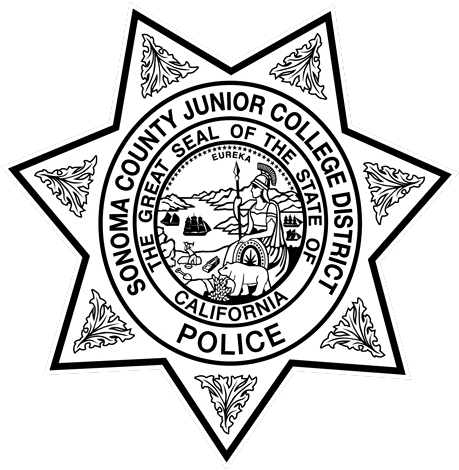 Sonoma County Junior College District Police Badge - Santa Rosa Police Badge (465x476), Png Download