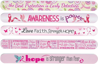 Full-color Salon Breast Cancer Awareness Emery Board (400x400), Png Download