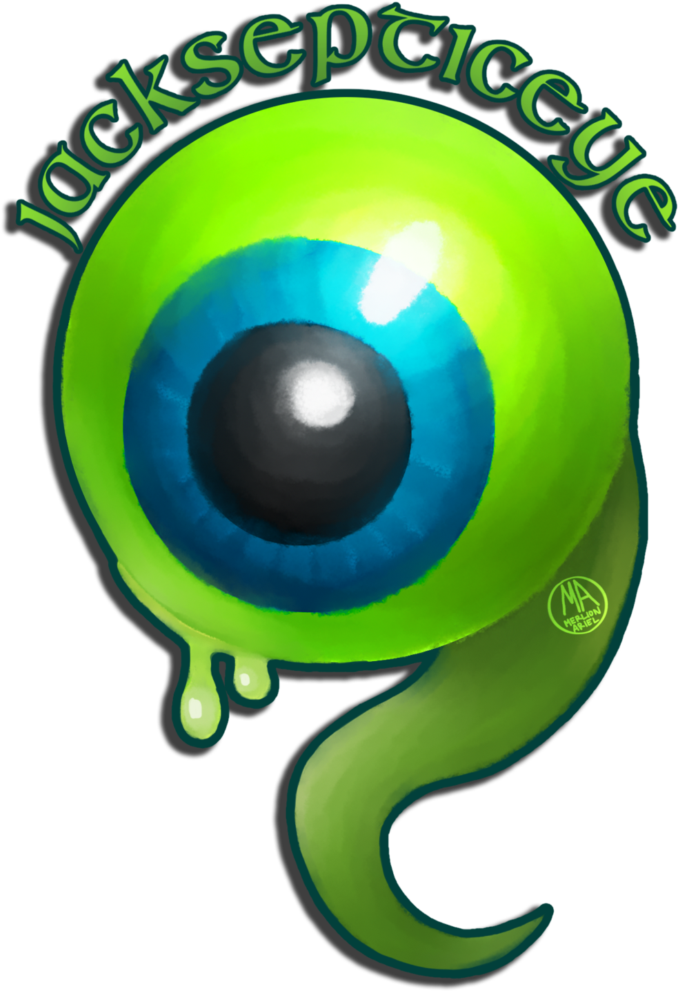 Jacksepticeye Favourites By Thesepticwolf - Jacksepticeye Logo Transparent (1024x1435), Png Download