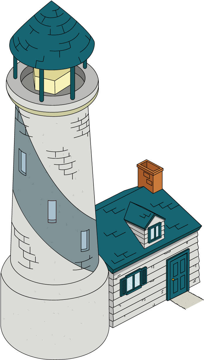 Building Lighthouse - Family Guy Lighthouse (900x1298), Png Download