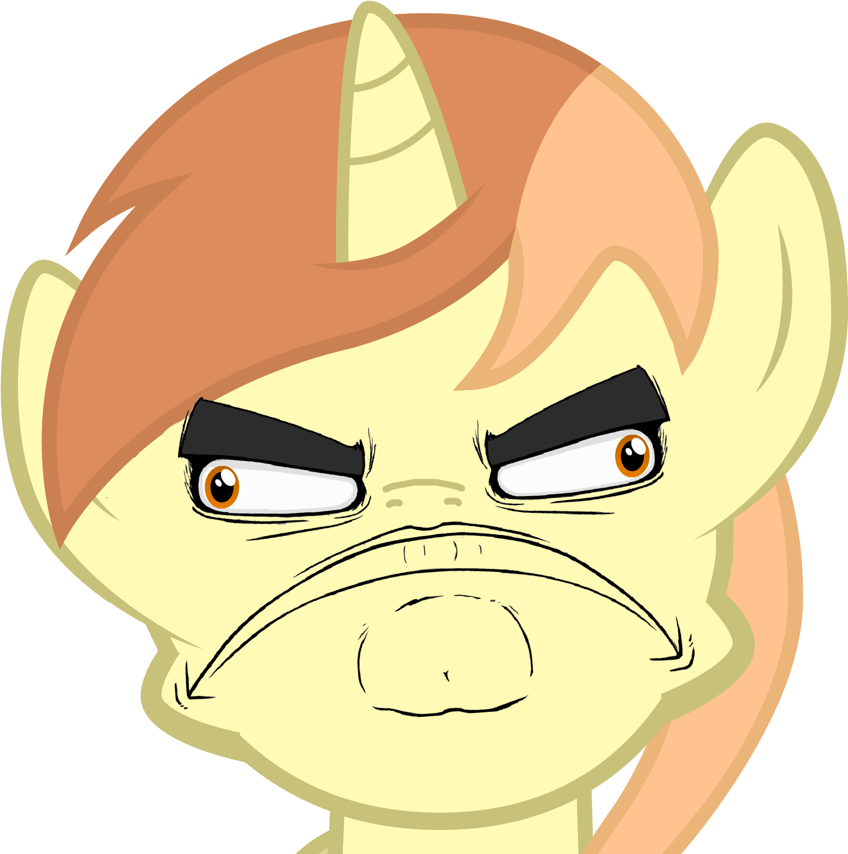 Ear Dog Horse Face Hair Nose Facial Expression Mammal - Face (1873x1722), Png Download