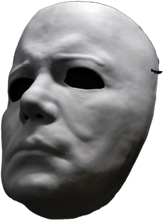 Michael Myers Mask Png - Vacuform Michael Myers Halloween 2 Mask (328x480), Png Download