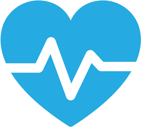 Heartbeat Svg (500x500), Png Download