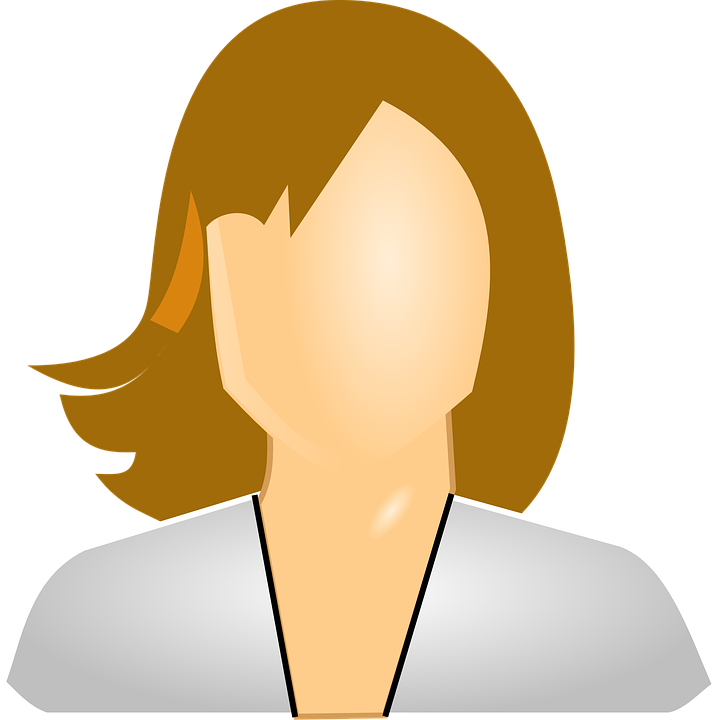 Avatar Anonimo Mujer - Women User Icon Png (718x720), Png Download
