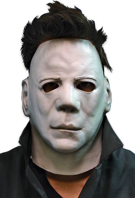 Halloween Ii Michael Myers Face Mask - Trick Or Treat Studios Halloween Ii Face Mask (436x639), Png Download