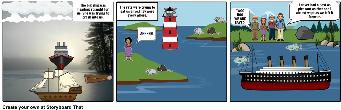 Lighthouse - Cartoon (1164x385), Png Download
