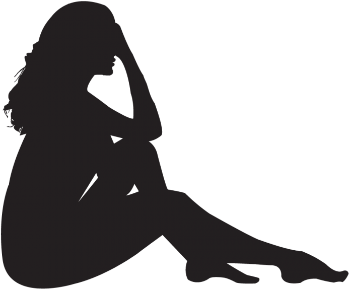 Free Sexy Silhouettes Png - Silhouette (700x581), Png Download
