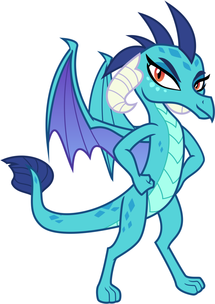 Clip Art Royalty Free Stock Princess Ember Vector My - My Little Pony Princess Ember (766x1044), Png Download