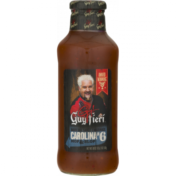 Guy Fieri Carolina #6 Bbq Sauce 530ml (600x600), Png Download