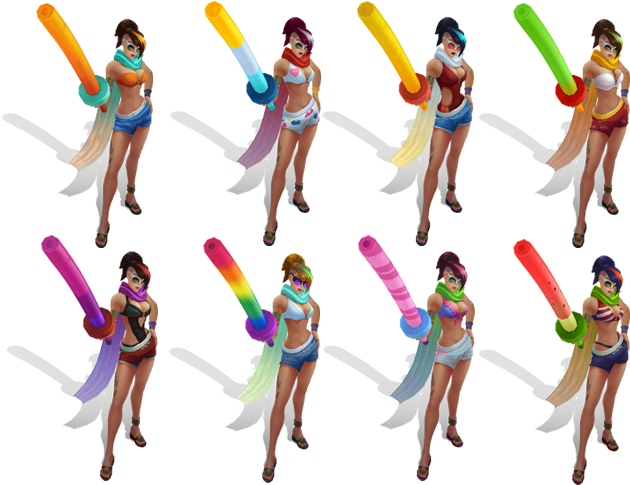 Pool Party Fiora Bundle - Pool Party Fiora Chroma (680x496), Png Download