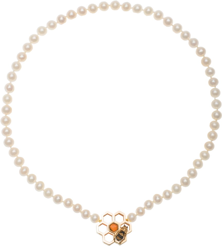 Beehave Pearl Necklace - Virginia Architect Stamp (1500x1000), Png Download