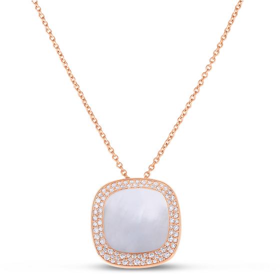Roberto Coin Small Pendant With Mother Of Pearl And - Necklace (800x800), Png Download