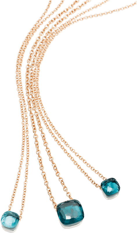 Topaz - Necklace (660x861), Png Download