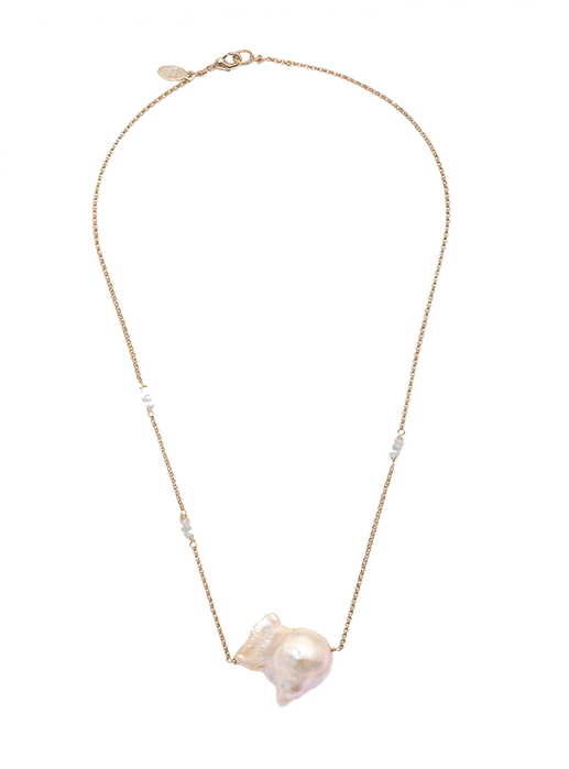 White Sapphires Dust The Gold Or Sterling Silver Chain - Necklace (800x800), Png Download