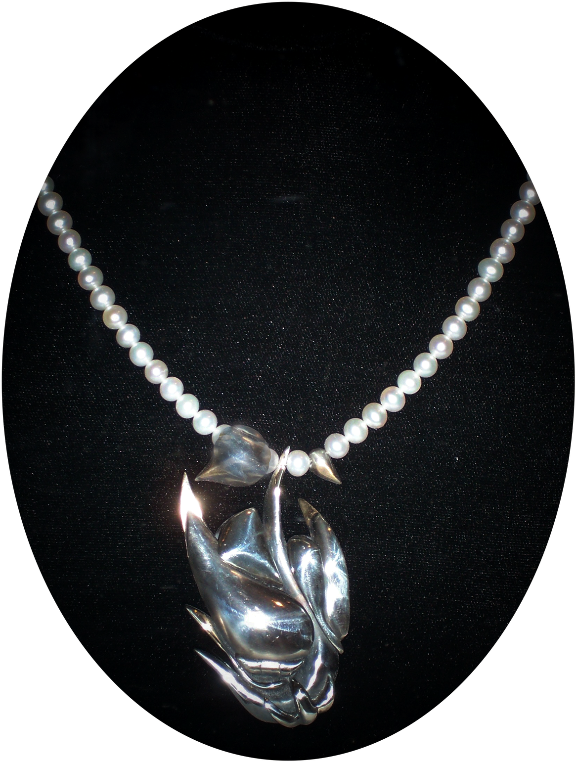 Rosebud - Necklace (1200x1600), Png Download