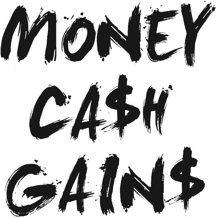 Money Cash Gain$ Brush Stroke - Naxart 'xo Poster' Textual Art On Wrapped Canvas Size: (791x800), Png Download
