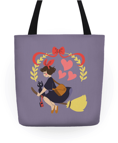 Delivery Witch - Kiki Tote - Tote Bag (484x484), Png Download