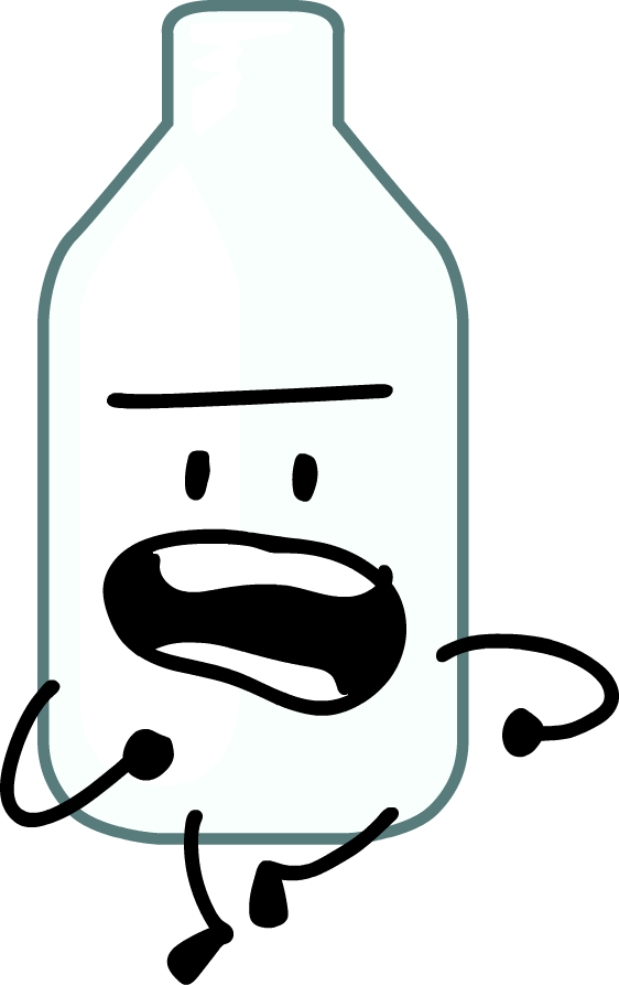 Bottle - Battle For Bfdi Bottle (562x893), Png Download