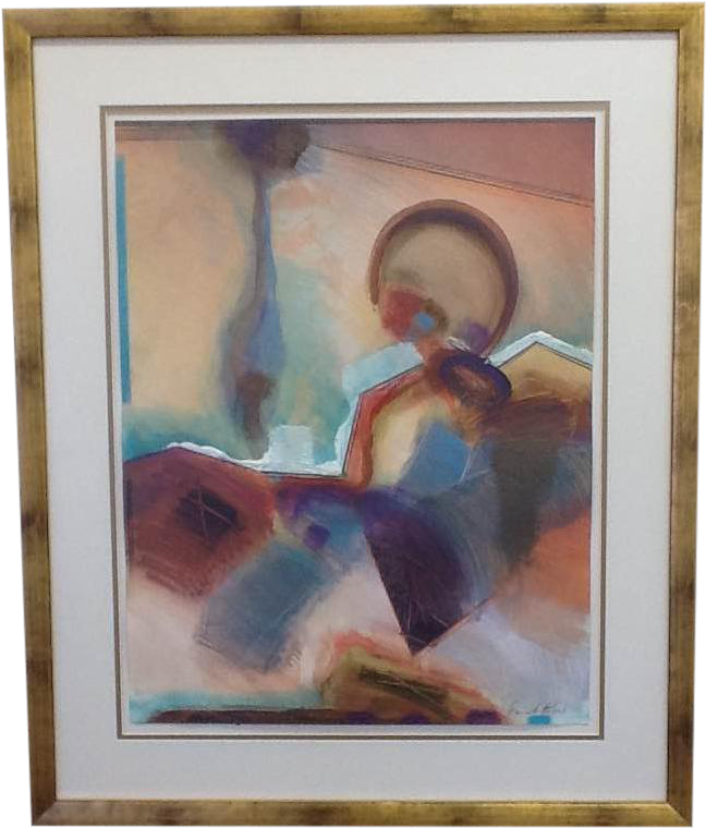 We Love The Round Shapes Juxtaposed With The Sharp - Picture Frame (721x961), Png Download