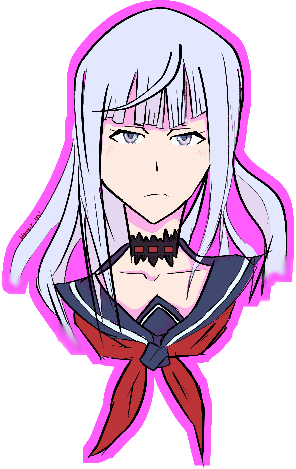 2 Yrs - Megami Saiko Sketch (1480x2163), Png Download
