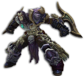 Death-model - Death Darksiders 2 Png (480x291), Png Download