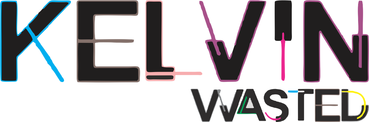 Kelvin Wasted - Graphic Design (1251x415), Png Download