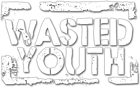 Wasted Youth (800x310), Png Download